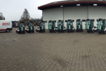 Levering van 18 stuks Nilfisk ranger aan een zeer gewaardeerde klant.