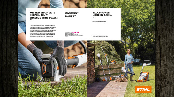 Stihl accu gereedschap brochure