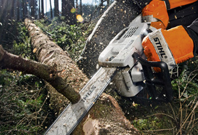 Stihl benzine motorzaag